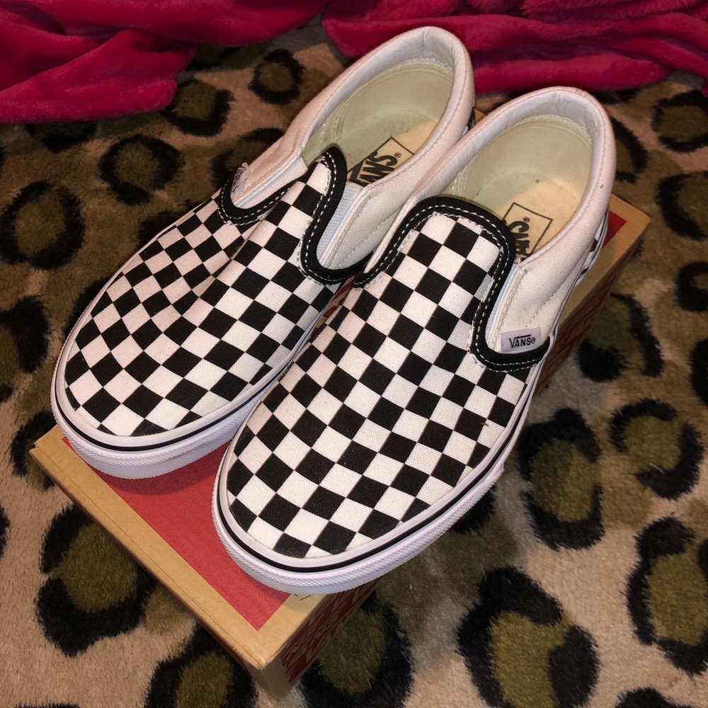 Checkerboard Vans
